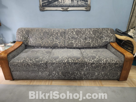 Customized sofa set with center table